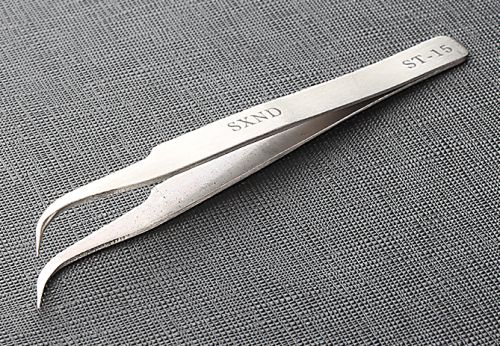 SS Curved Sharp Tweezers. SS Curved Sharp Tweezers.