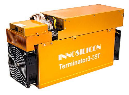 Innosilicon Terminator 3-39T Miner, 39 Th/s, SHA-256, 2150W (BTC майнер).