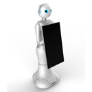 Servicio inteligente humanoide de negocios robot SuanTou.