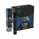 Disposable R and M MAX+, 1700 Puff, 1100mAh, 6 ml, 2%/5% salt nic. (Rechargeable, RGB).