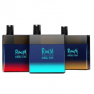 Disposable R and M Dazzle King, 3000 Puff, 1000mAh, 8 ml, 6% salt nic. (Rechargeable, RGB), Plain version.