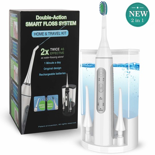 2 in 1 Family & travel water flosser (with water tank 800 ml).