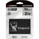 Unidad de estado sólido Kingston SSD KC600, formato 2.5'', SATA 3.0, 2Tb.